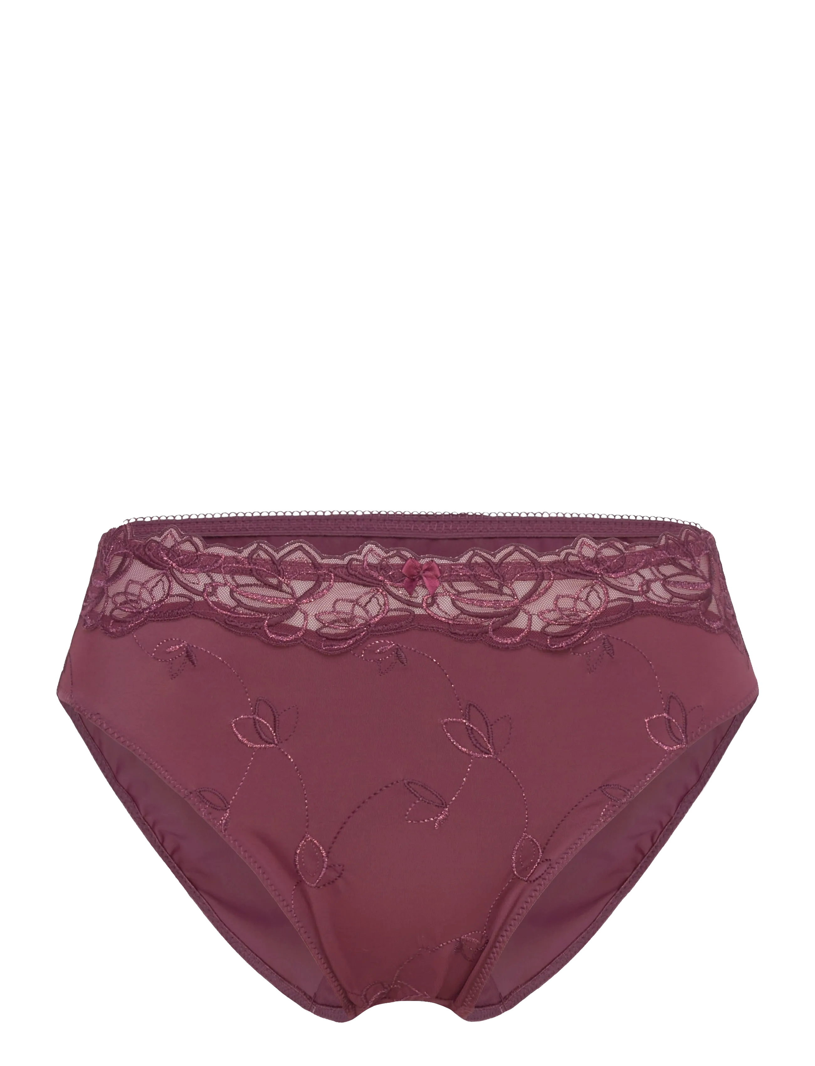 Hunkemöller DIVA HL RIO H - Slips - FIG / burgundy