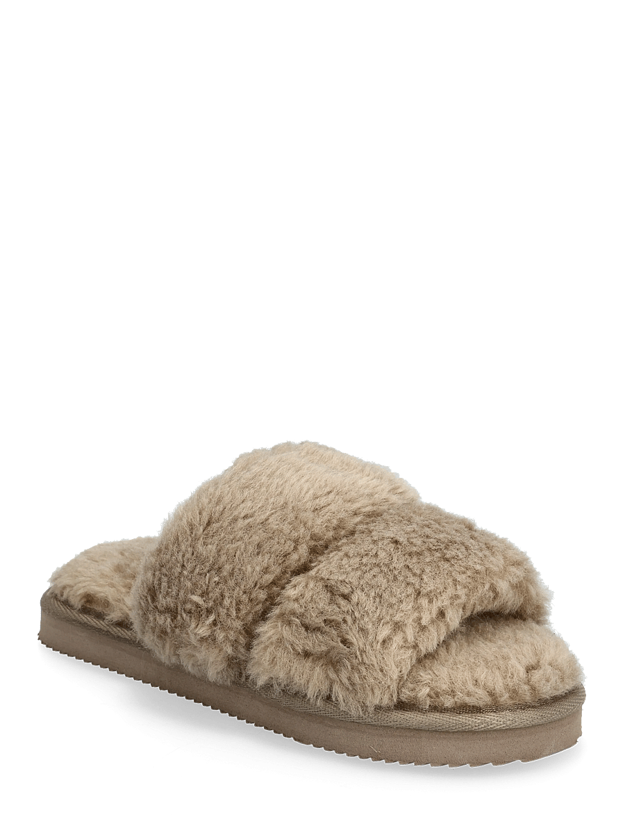 Hunkemöller - LAUREN FAKE FUR SLIDE - string - 0