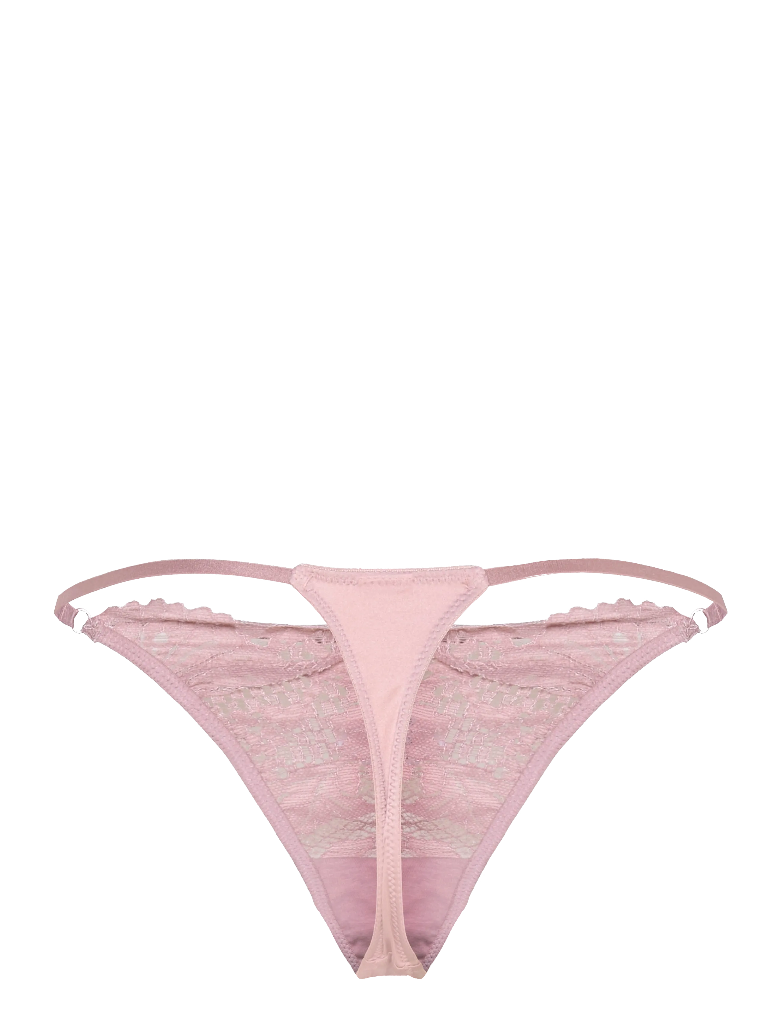 Hunkemöller - ESSIE HL TANGA STRING - woodrose - 1