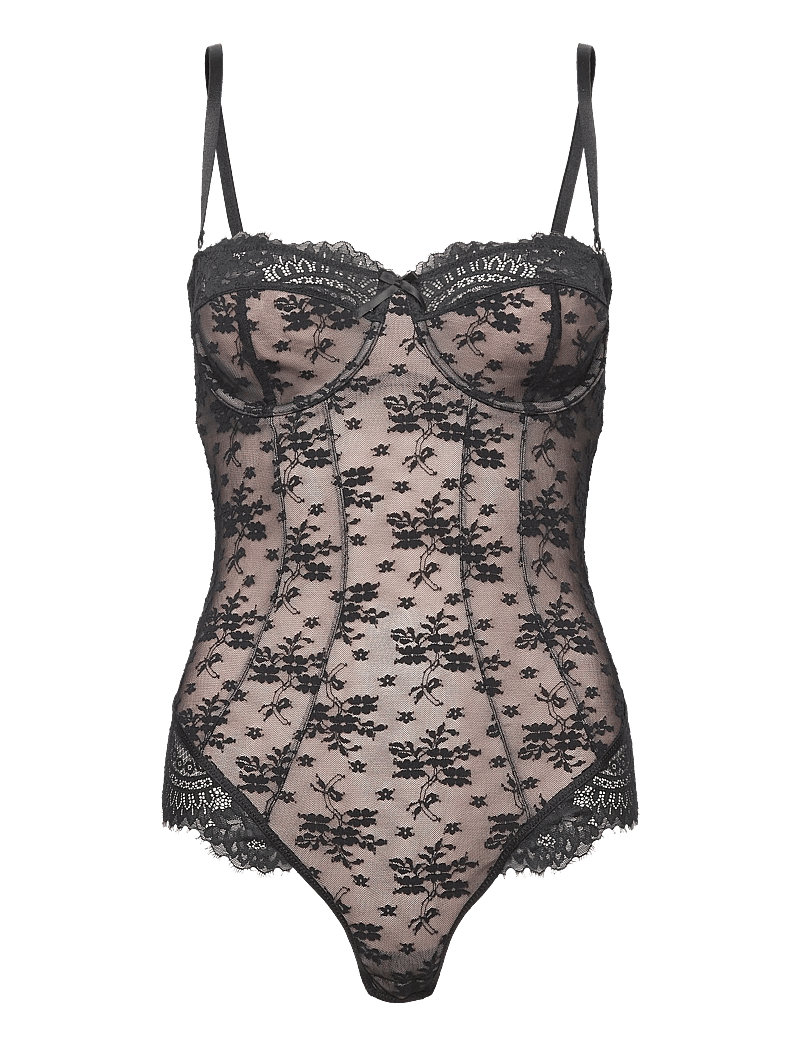 Hunkemöller - LOU BODY - speciella tillfällen - caviar - 0