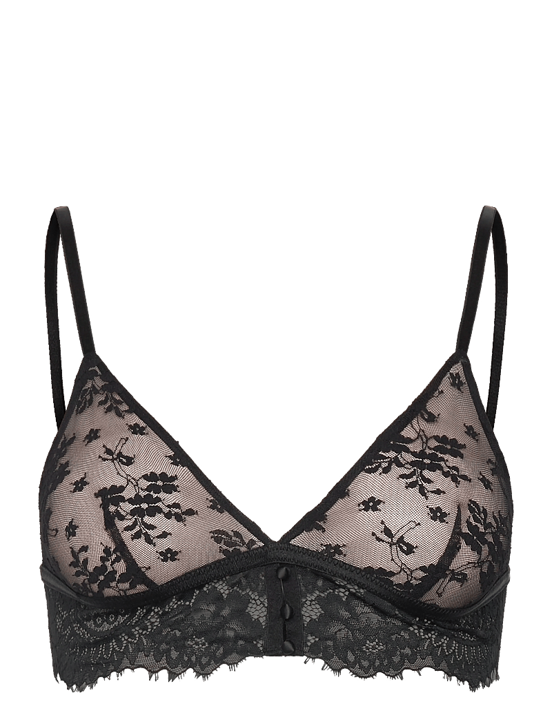 Hunkemöller - LOU BRALETTE - rinnahoidja - caviar - 0
