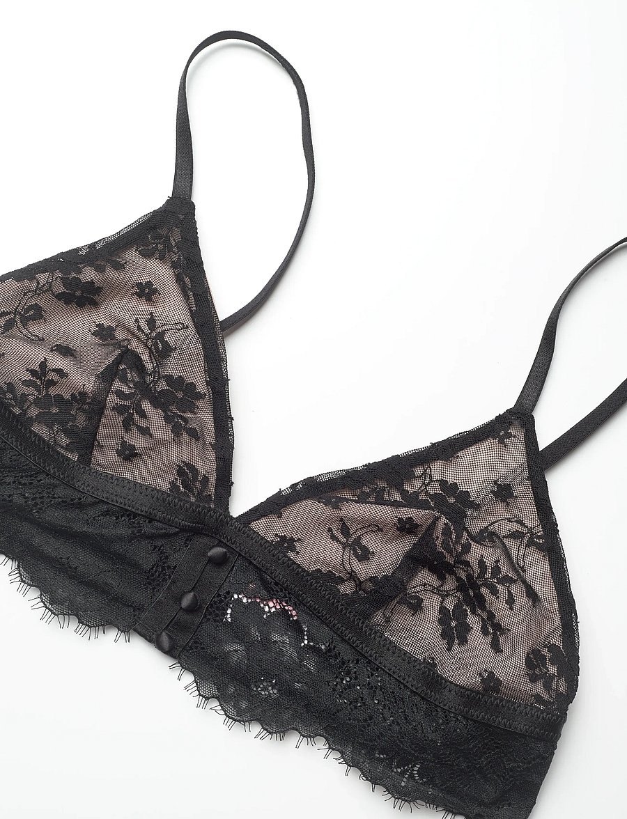 Hunkemöller - LOU BRALETTE - bralette - caviar - 2