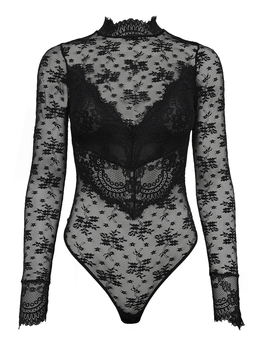 Hunkemöller - JUDE LS BODY - besondere anlässe - caviar - 1