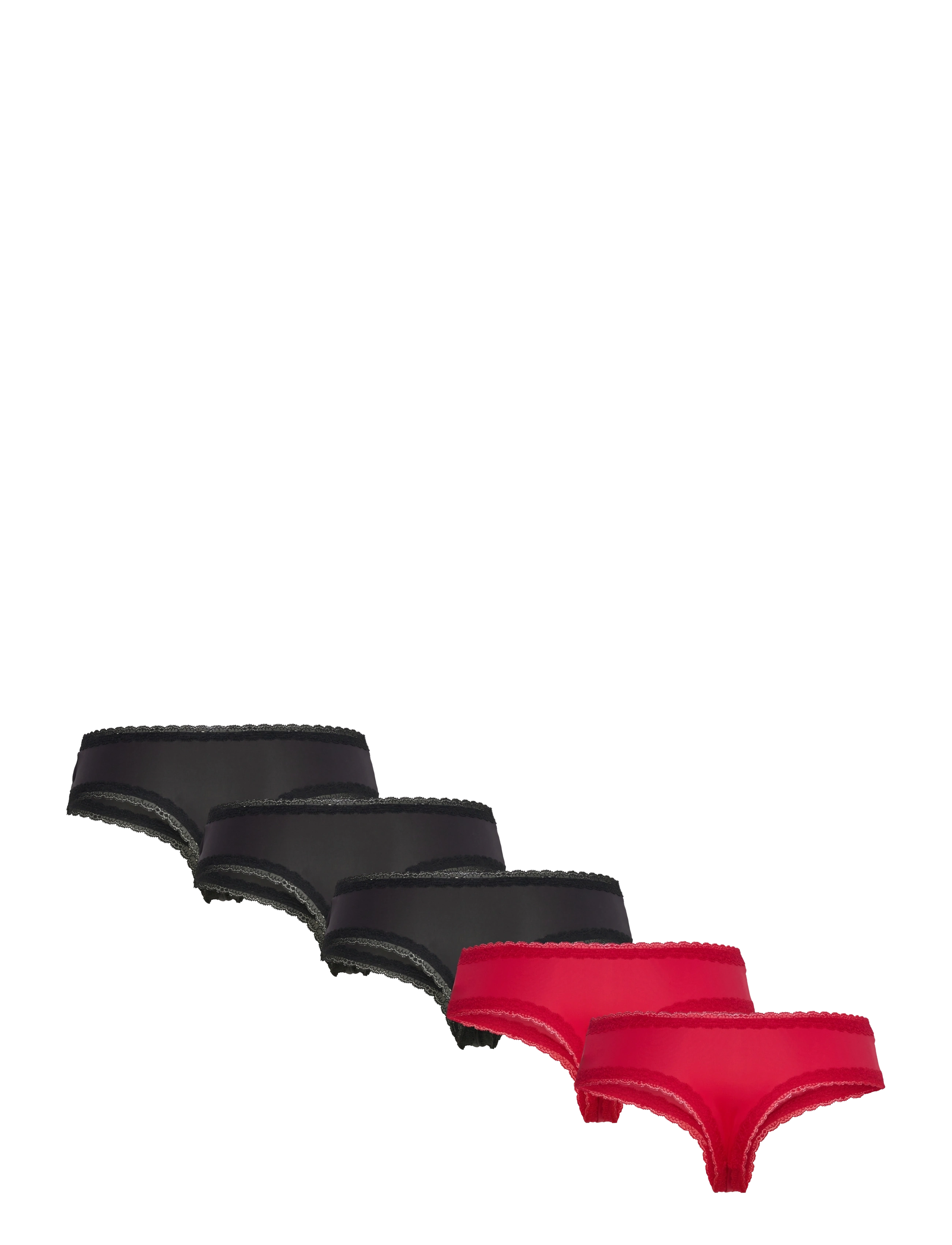 Hunkemöller - V-SHAPE 5-PACK - madalaimad hinnad - chili pepper - 2