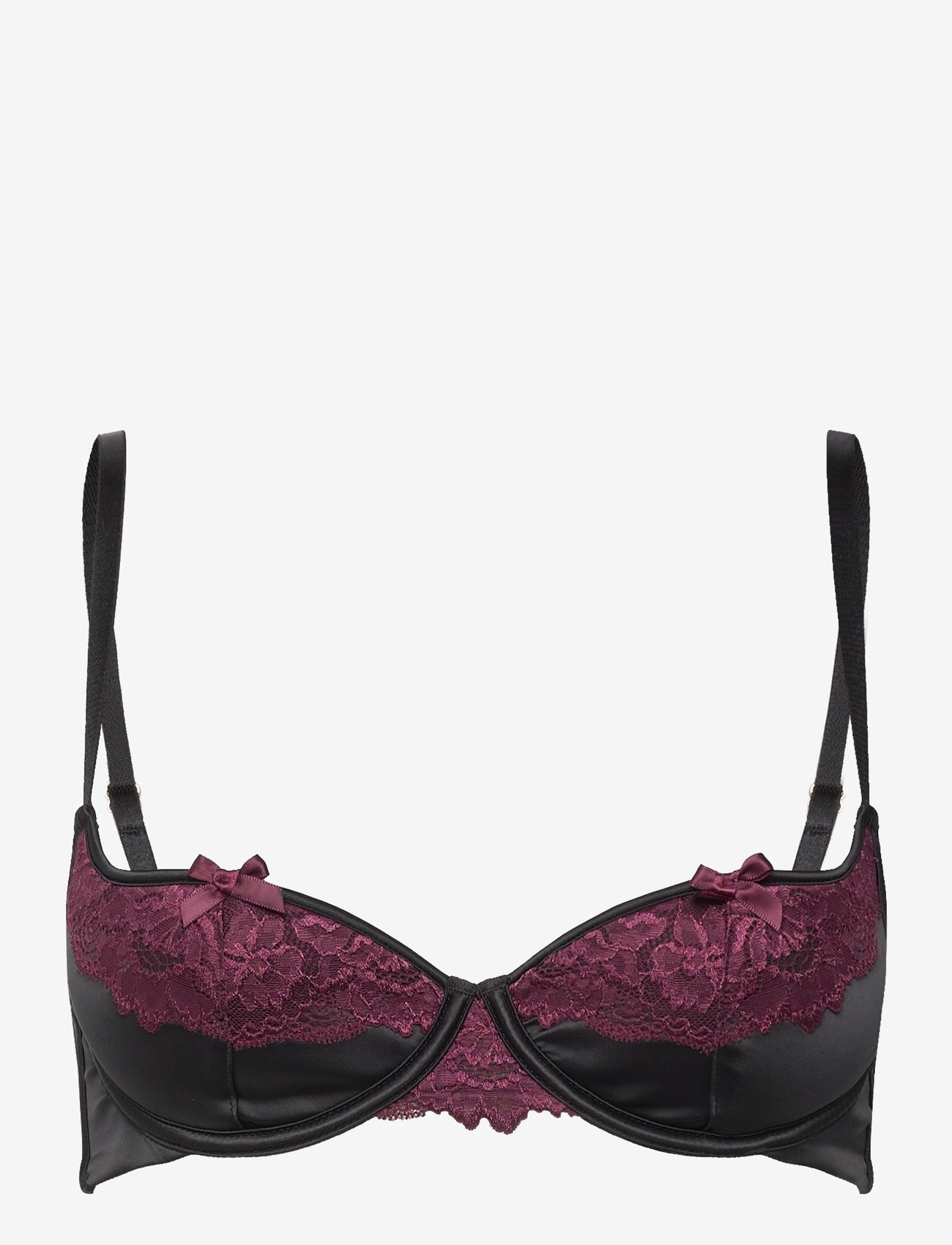 Hunkemöller - AMBRA DEMI CUT & SEW - bügellose bhs - caviar - 0