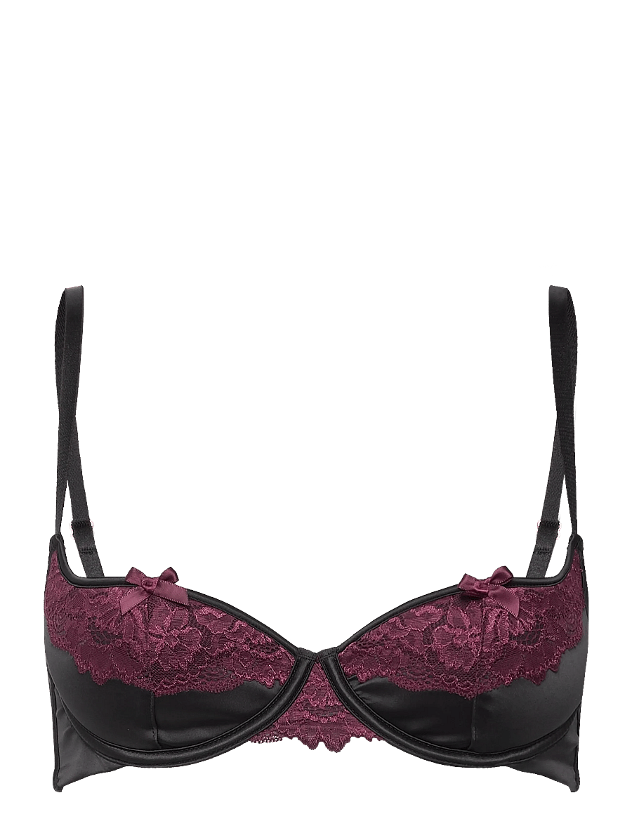 Hunkemöller - AMBRA DEMI CUT & SEW - bøjle-bh’er - caviar - 0