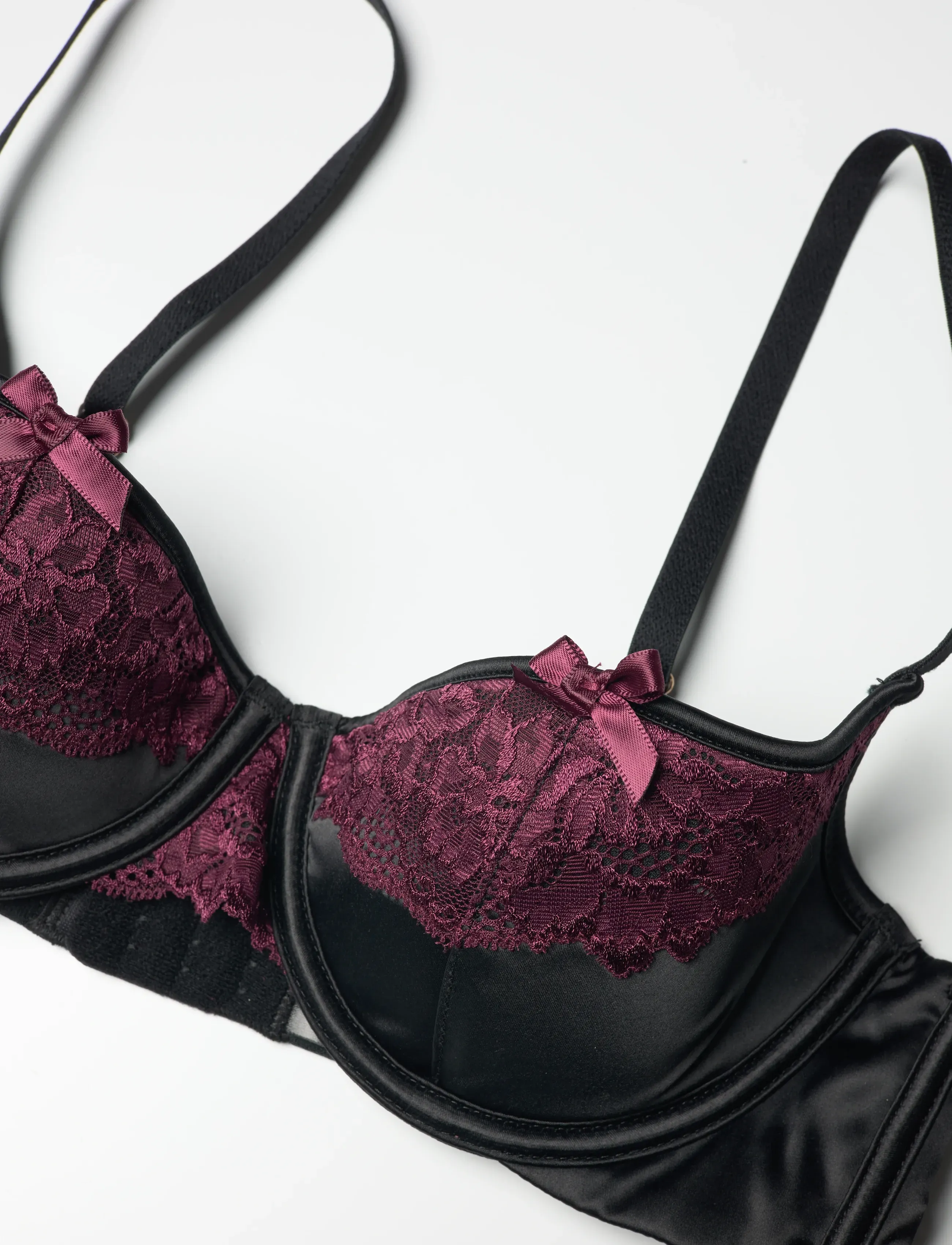 Hunkemöller - AMBRA DEMI CUT & SEW - bøjle-bh’er - caviar - 2