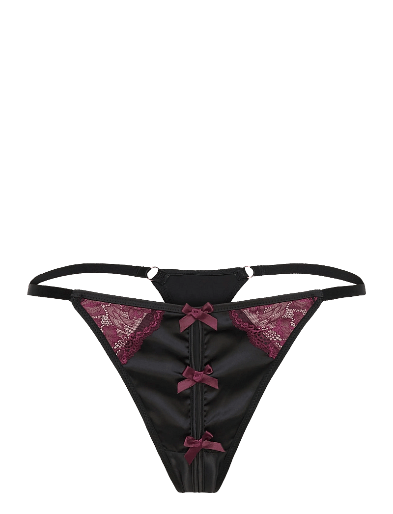 Hunkemöller - AMBRA HL STRING TR - string - caviar - 0