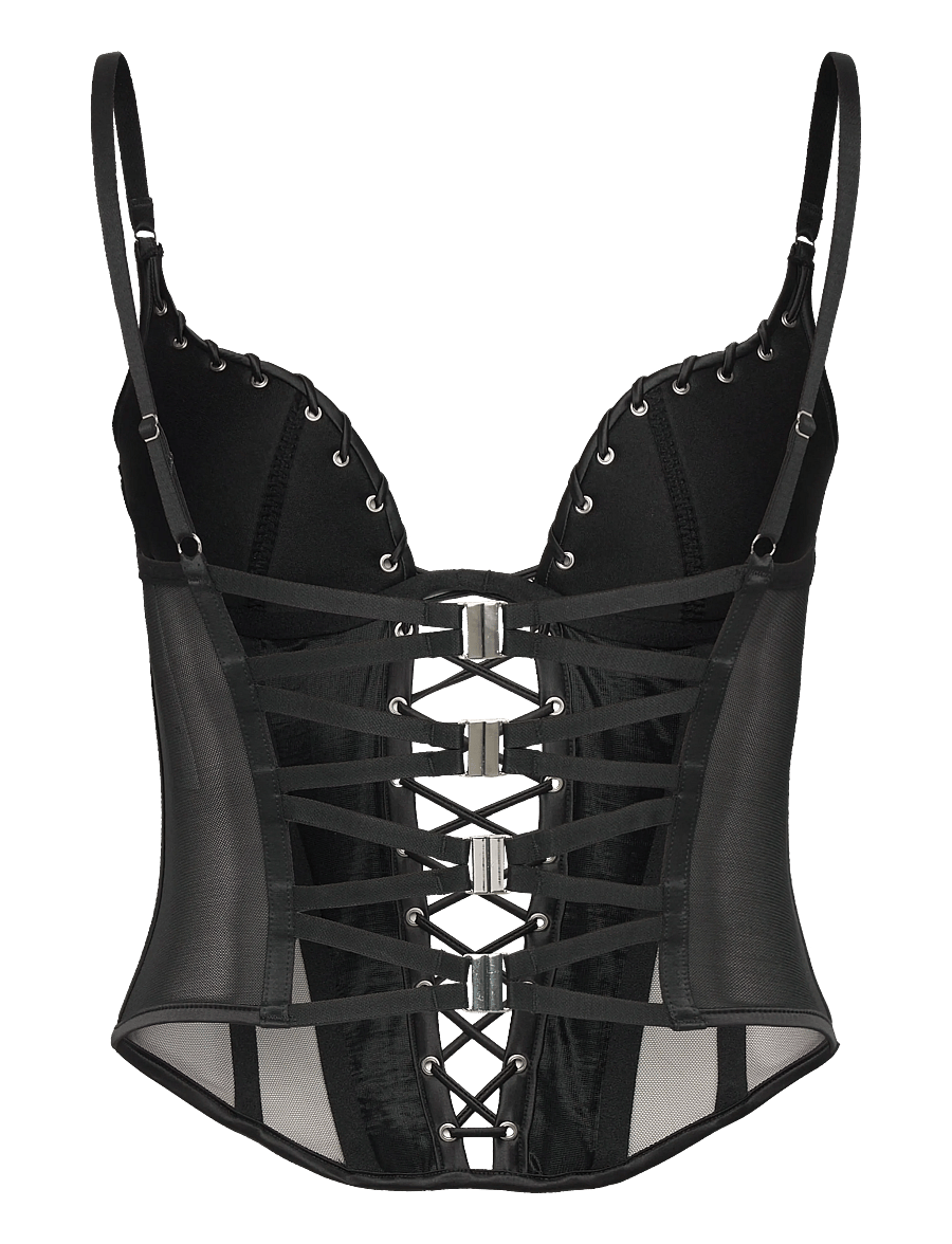Hunkemöller - PINA BUSTIER - speciella tillfällen - caviar - 2