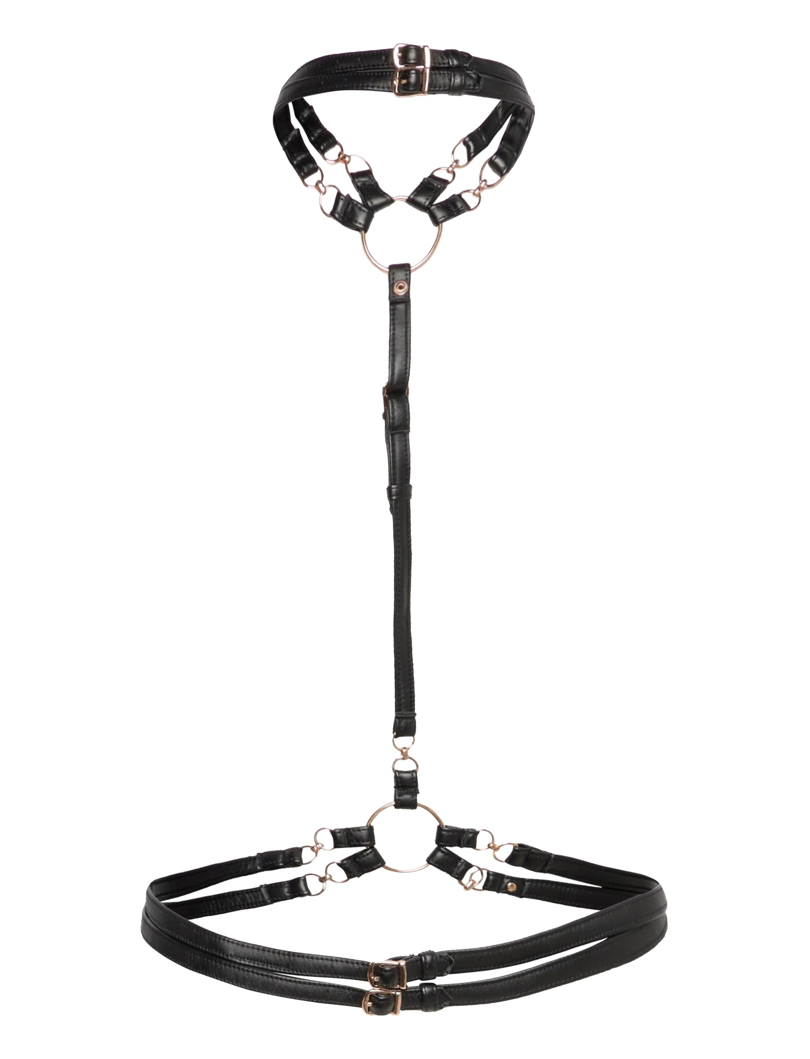 Hunkemöller - FAYE HARNESS TOP - laveste priser - caviar - 1