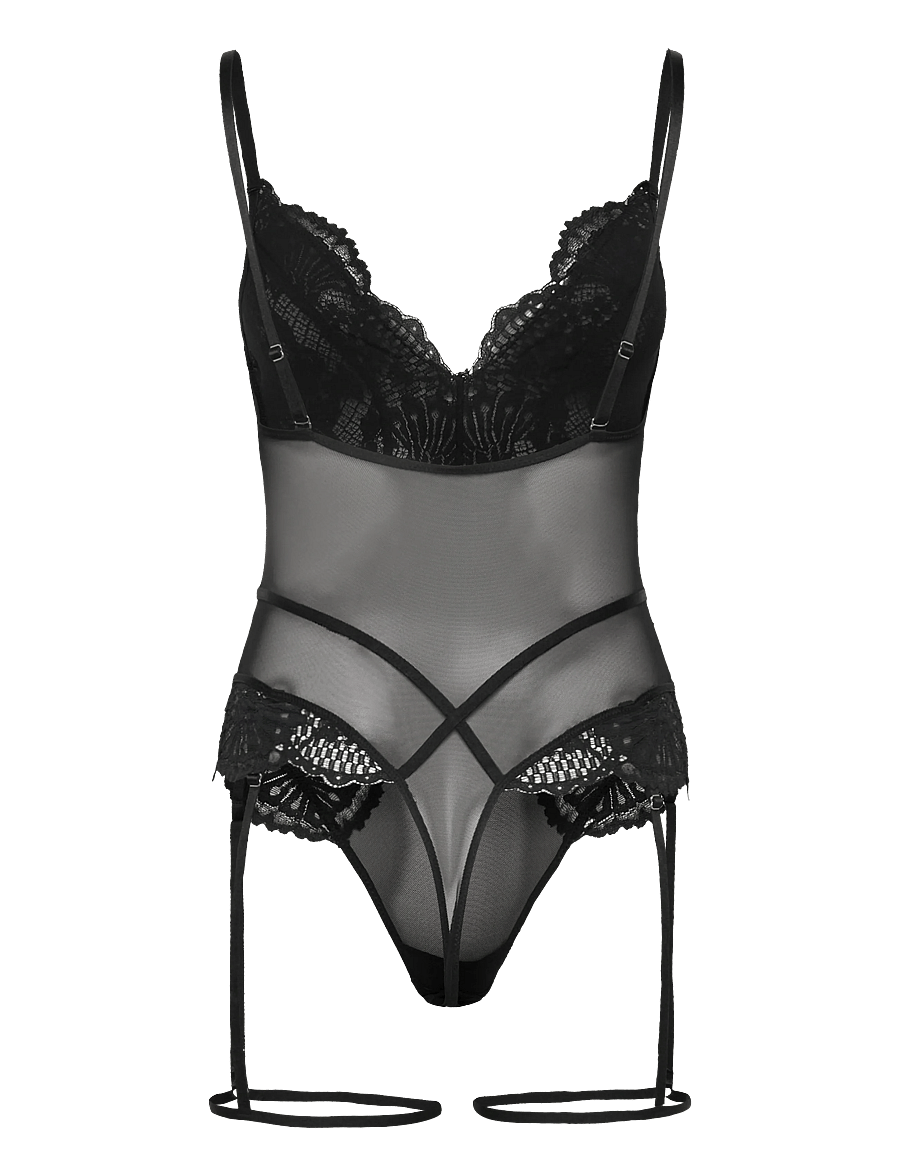 Hunkemöller - WHITNEY BODY - caviar - 1