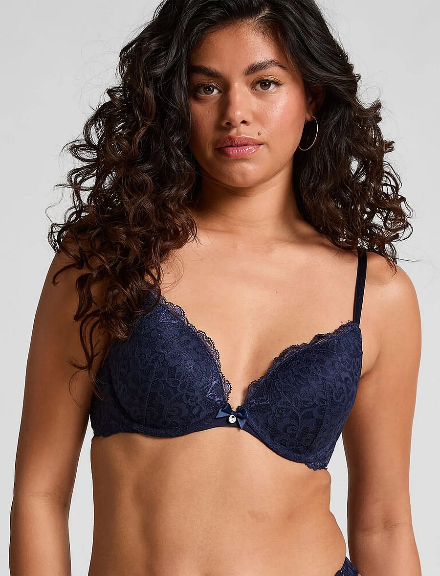Hunkemöller - MARINE PP PUSH - peacoat - 0