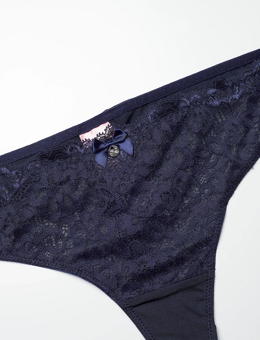 Hunkemöller - MARINE STRING R - thongs - peacoat - 5