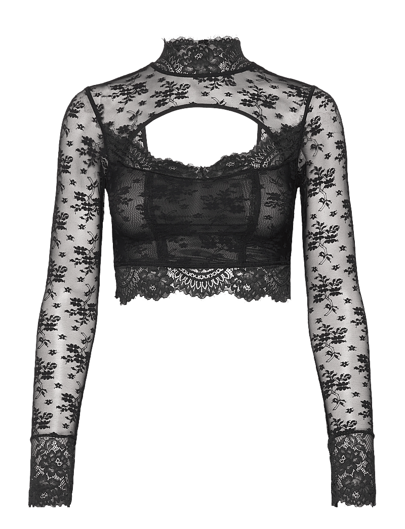 Hunkemöller - LOU LS BRALETTE - besondere anlässe - caviar - 0