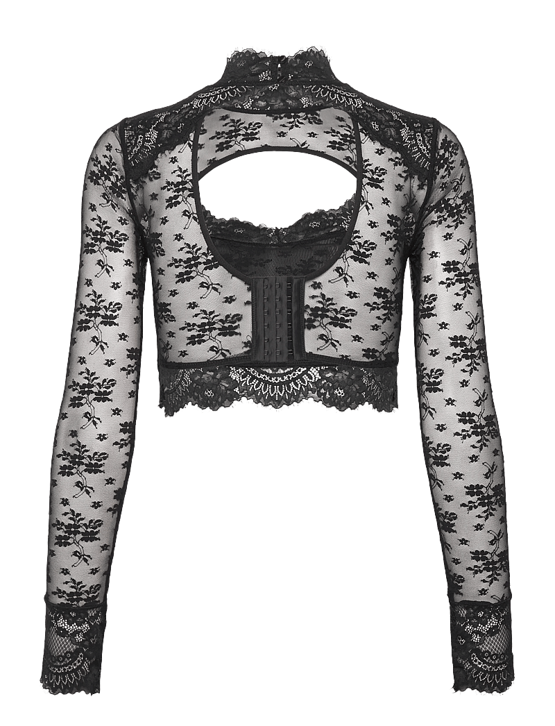 Hunkemöller - LOU LS BRALETTE - besondere anlässe - caviar - 1