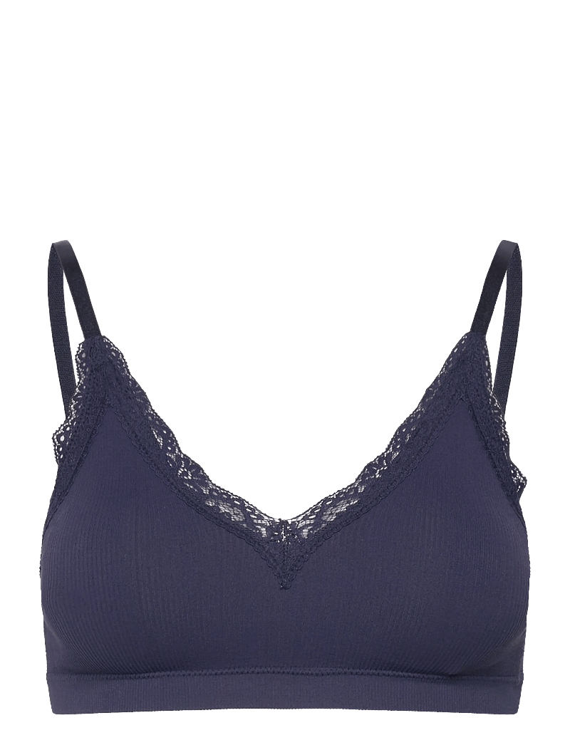 Hunkemöller - LOLA TRIANGLE BRALETTE - bralette - peacoat - 0