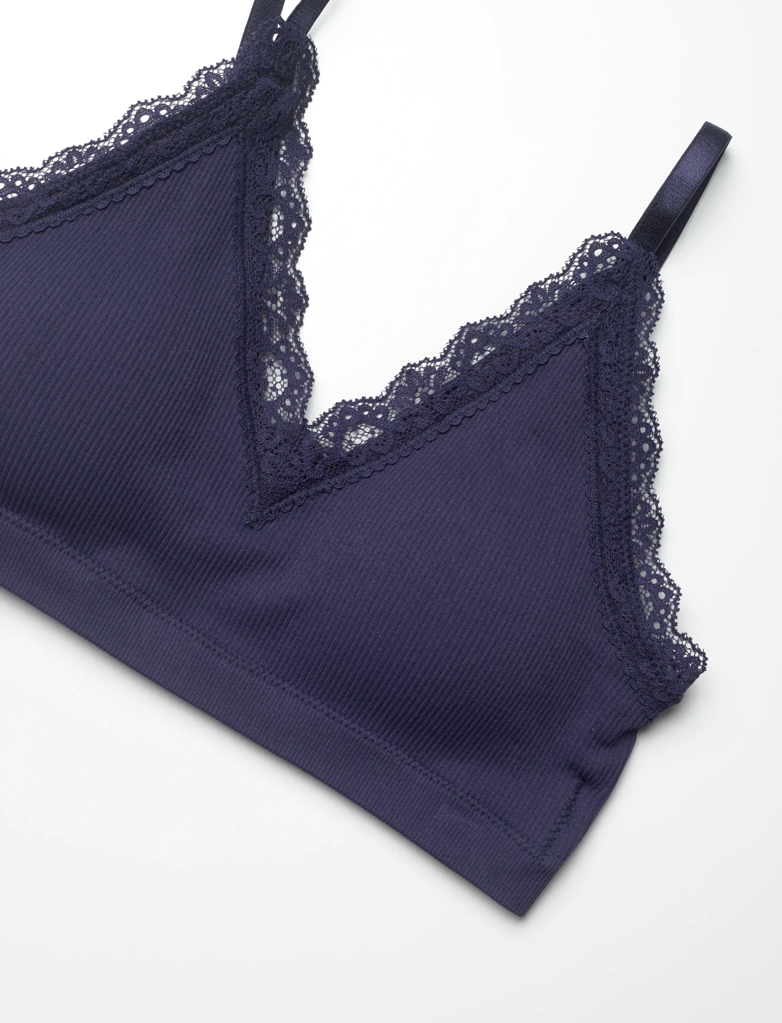 Hunkemöller - LOLA TRIANGLE BRALETTE - peacoat - 2