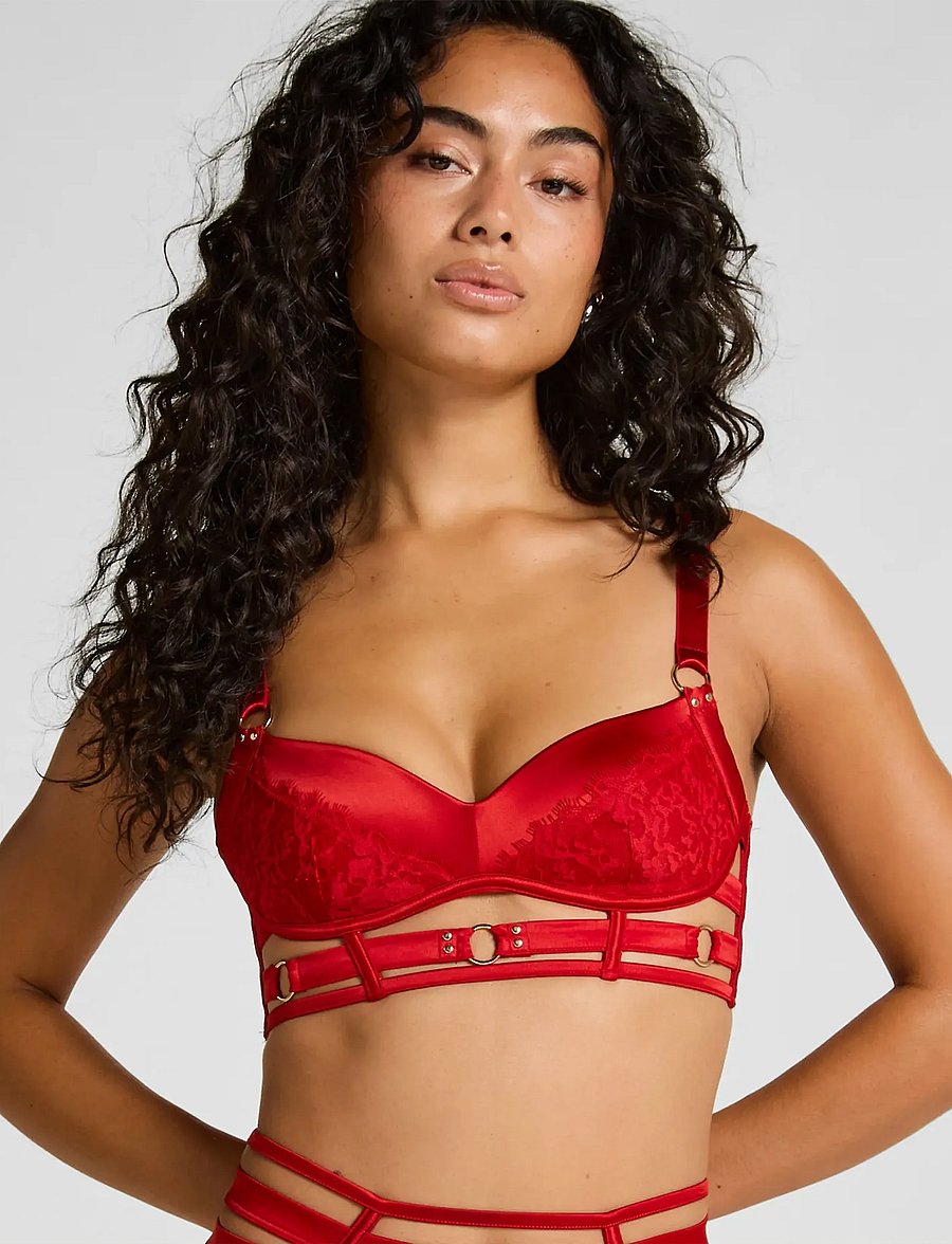 Hunkemöller - NOEKI BRALETTE - bralette - chili pepper - 0