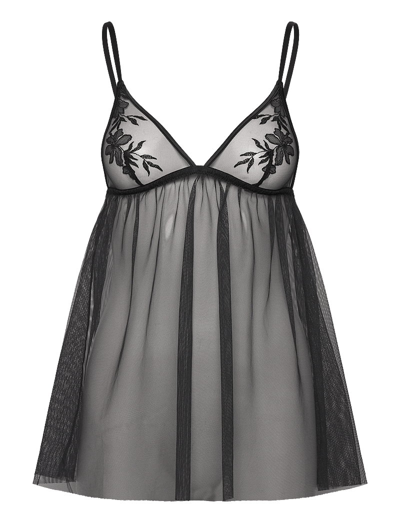 Hunkemöller - HILTON BABYDOLL - natkjoler - caviar - 0