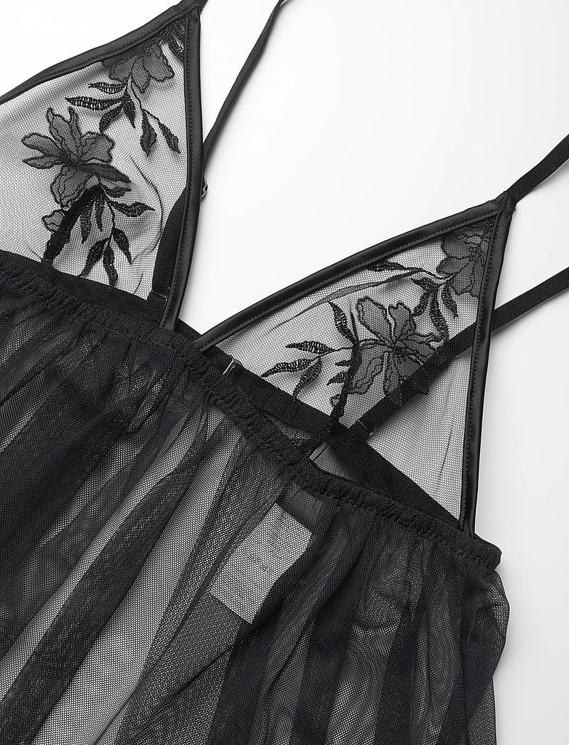 Hunkemöller - HILTON BABYDOLL - natkjoler - caviar - 2