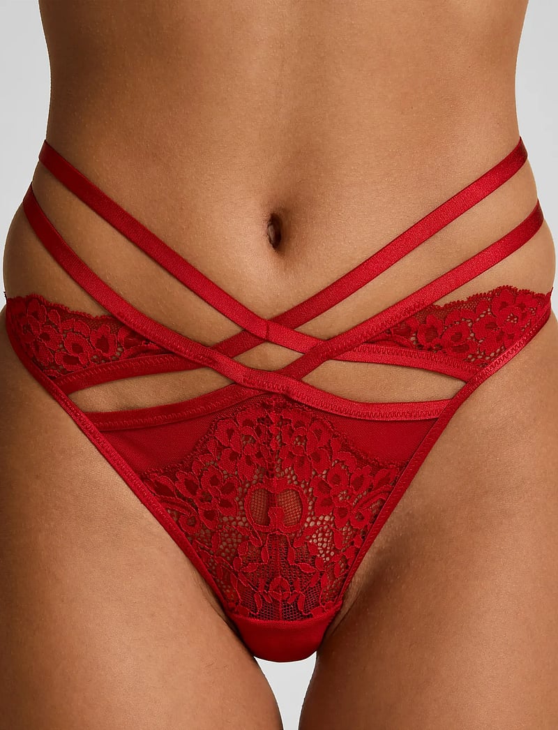 Hunkemöller - FASHION STRING 3-PACK - string - chili pepper - 2