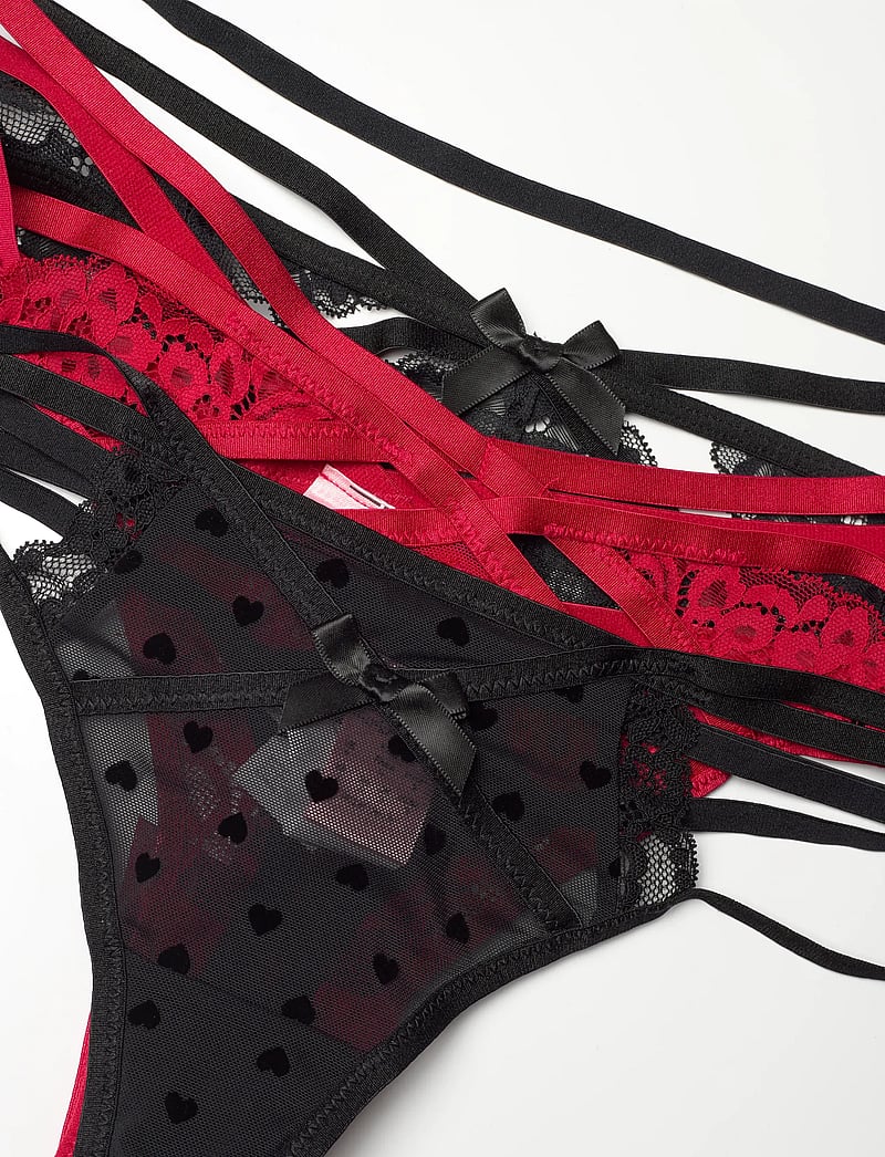 Hunkemöller - FASHION STRING 3-PACK - string - chili pepper - 4