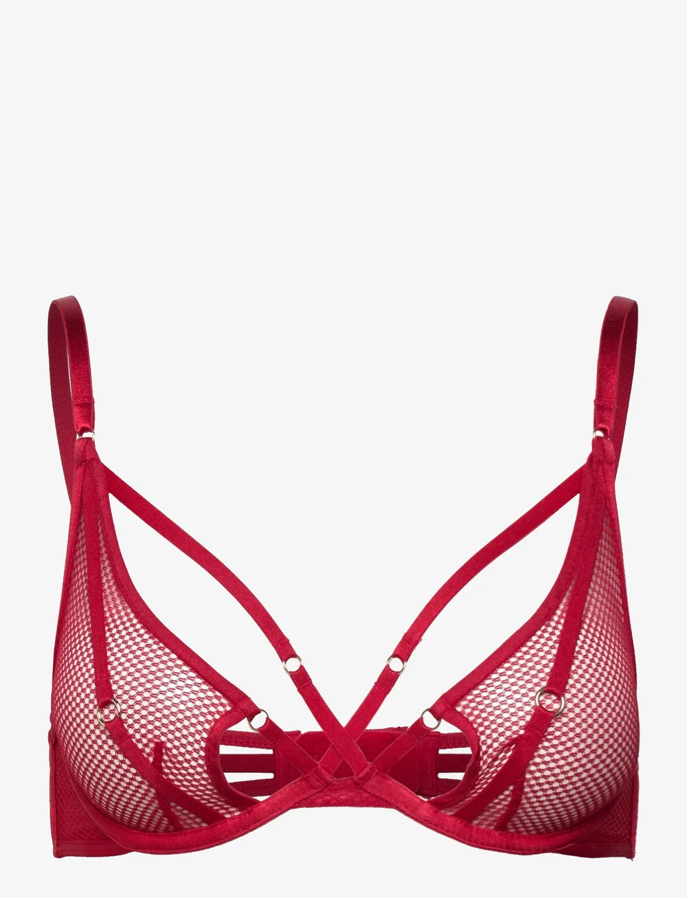 Hunkemöller - RHYS UP - traadiga rinnahoidjad - chili pepper - 0