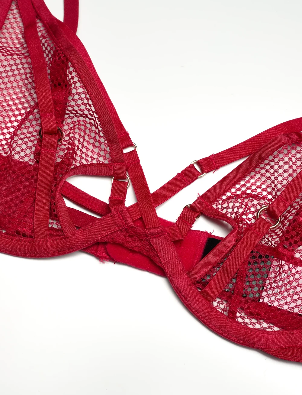 Hunkemöller - RHYS UP - traadiga rinnahoidjad - chili pepper - 2