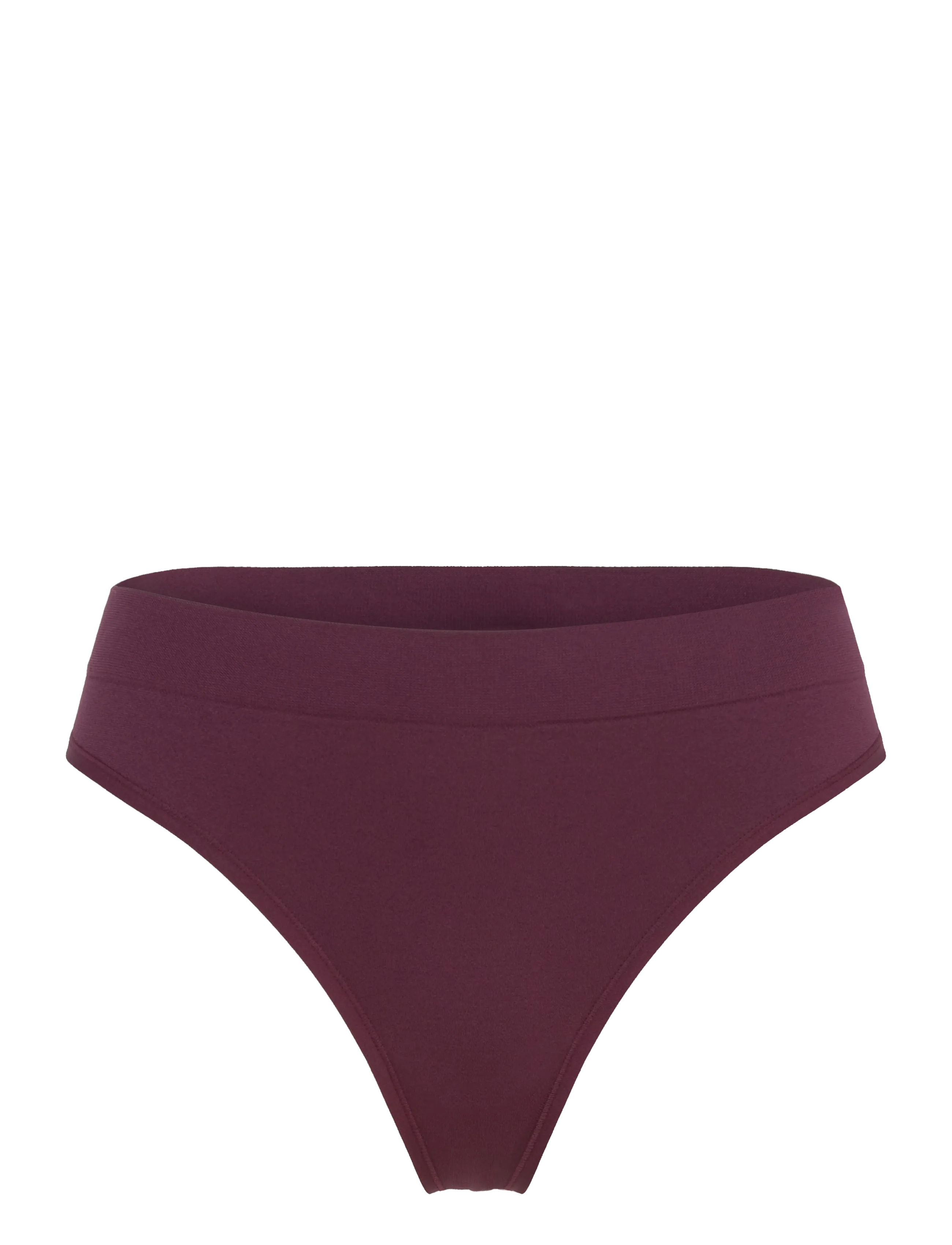 Hunkemöller DIDE SMLS REGULAR STRING - Stringtrusser - FIG / burgundy