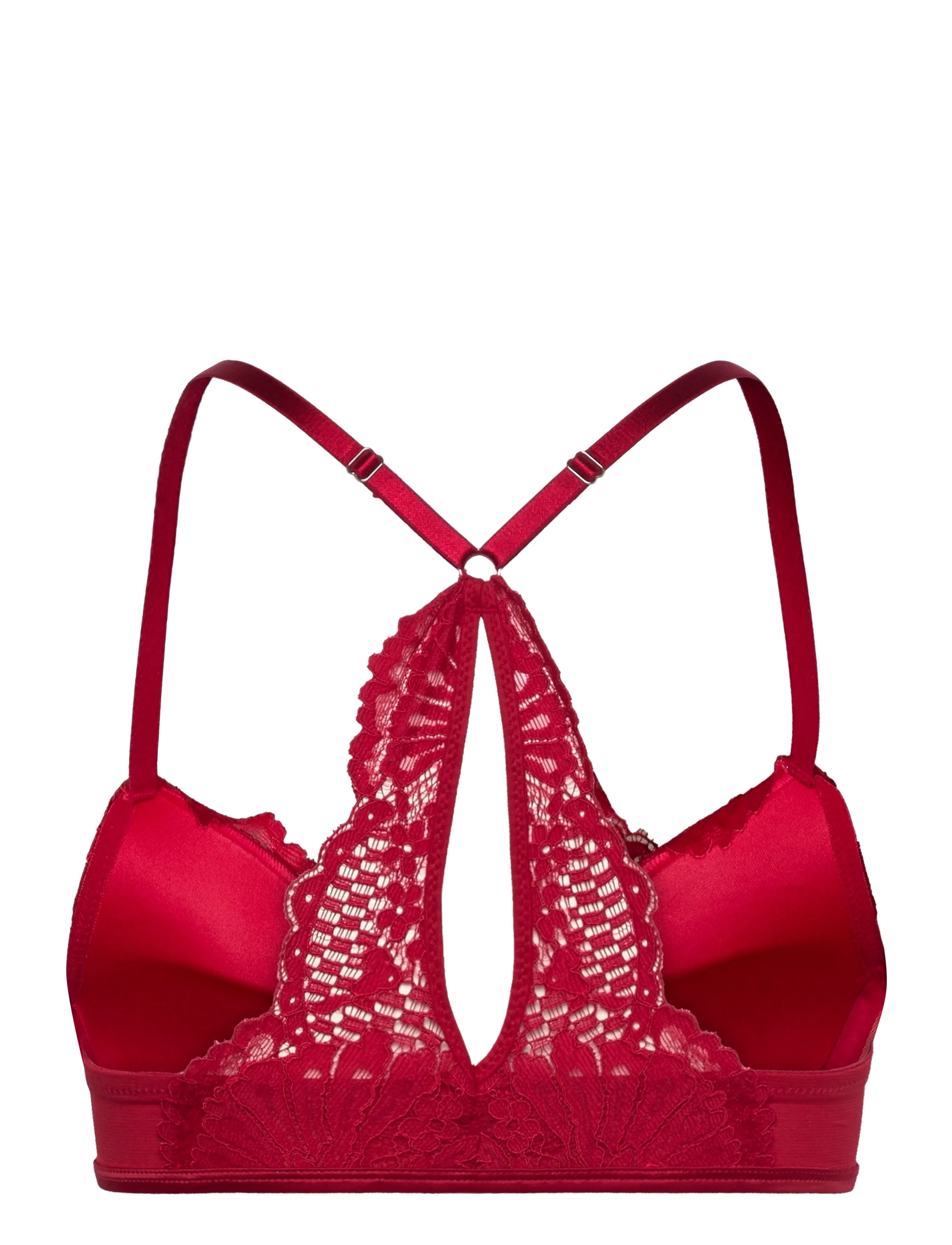 Hunkemöller - WHITNEY PP PUSH - plunge bh:ar - chili pepper - 1