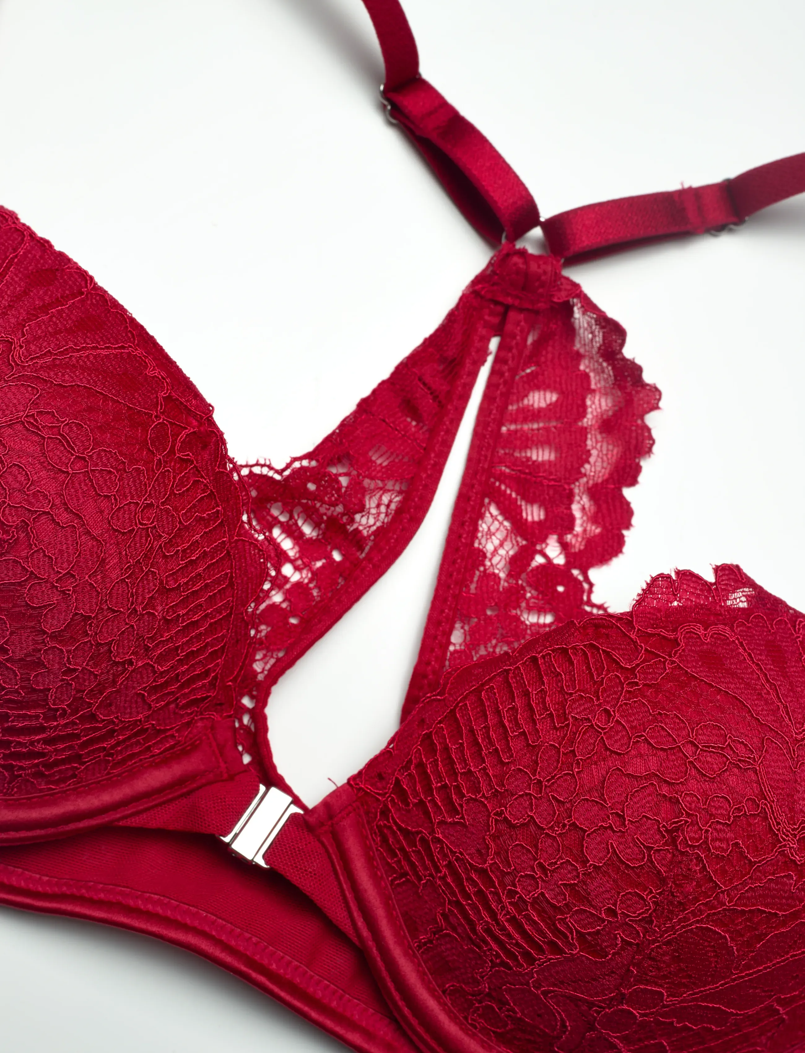 Hunkemöller - WHITNEY PP PUSH - plunge bh:ar - chili pepper - 2
