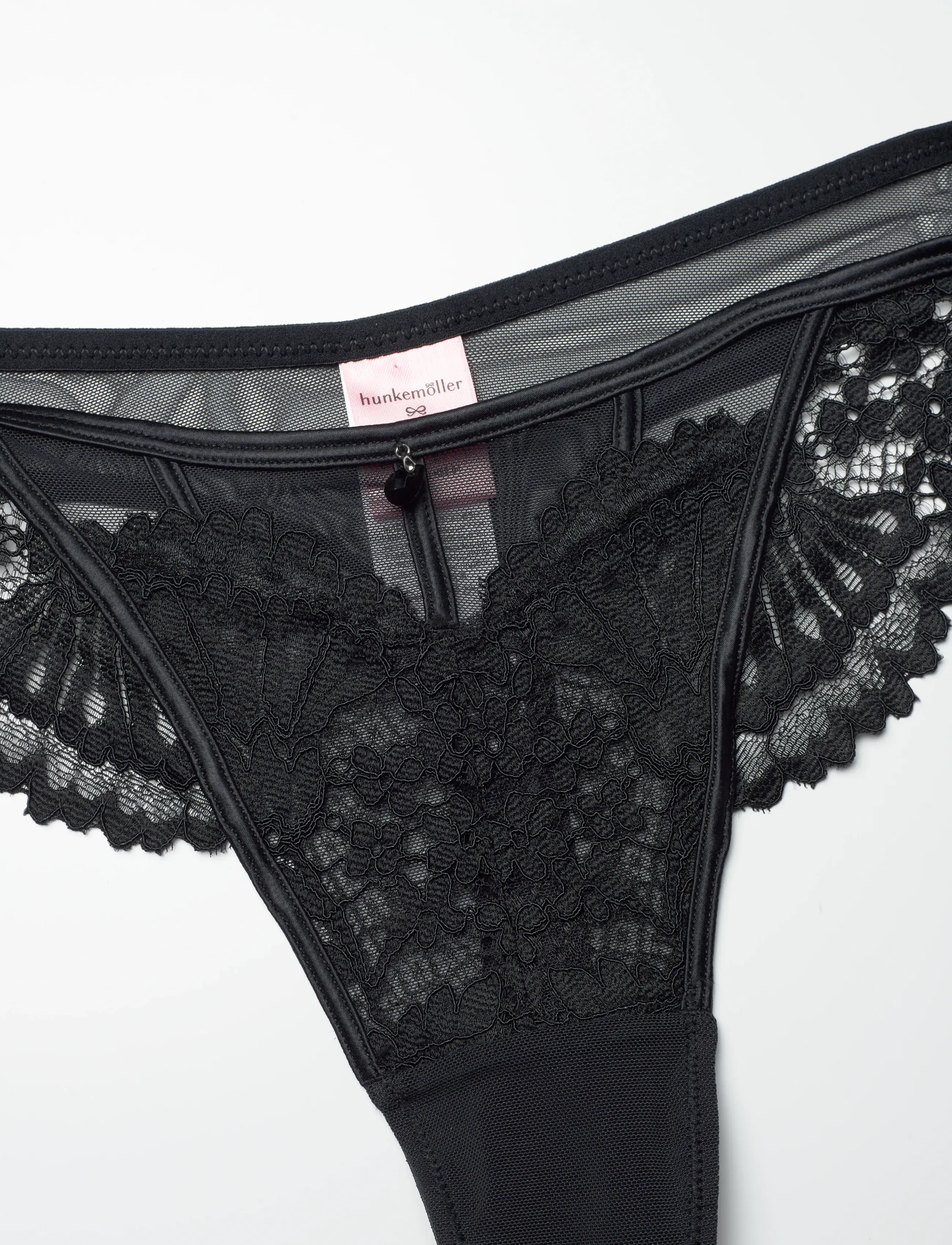Hunkemöller - WHITNEY HL STRING R - lägsta priserna - caviar - 2