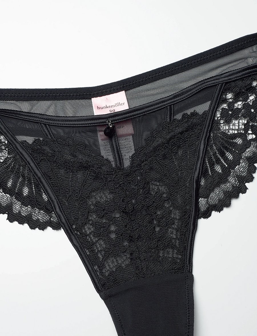Hunkemöller - WHITNEY HL STRING R - stringi - caviar - 2