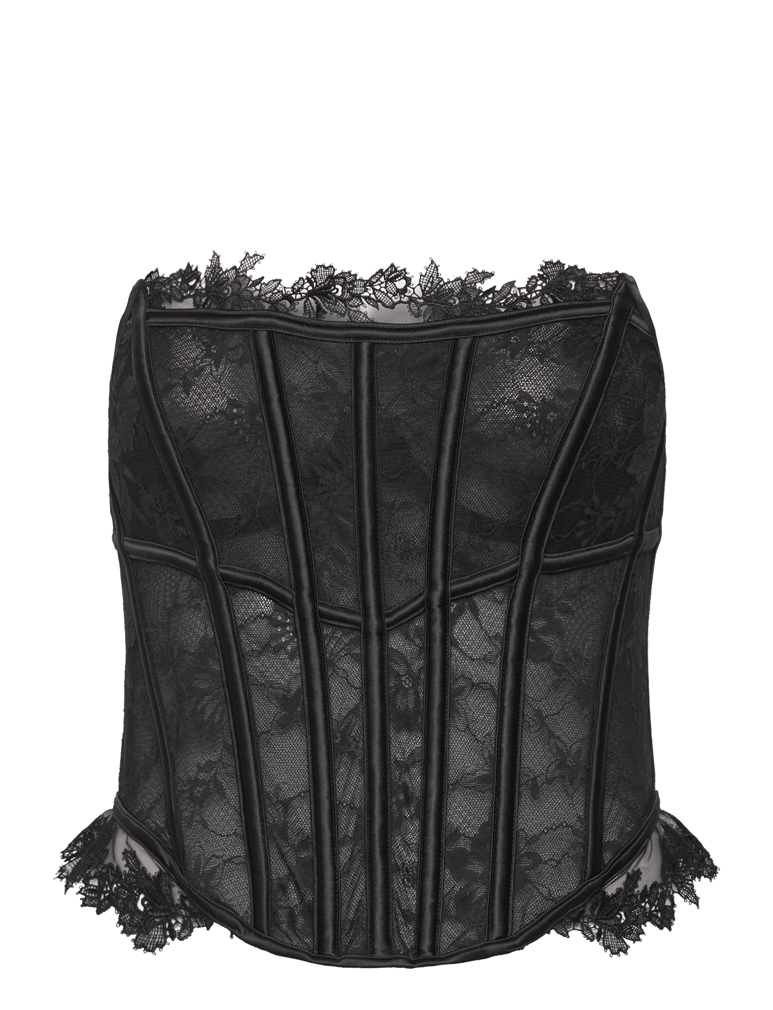 Hunkemöller JULIA BUSTIER - Unterwäsche - CAVIAR / black