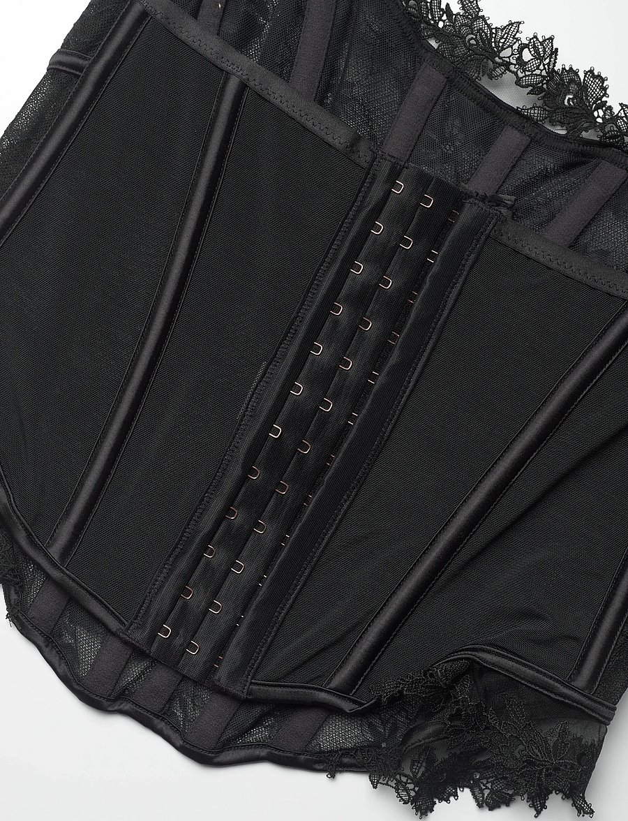 Hunkemöller - JULIA BUSTIER - axelbandslösa bh:ar - caviar - 3
