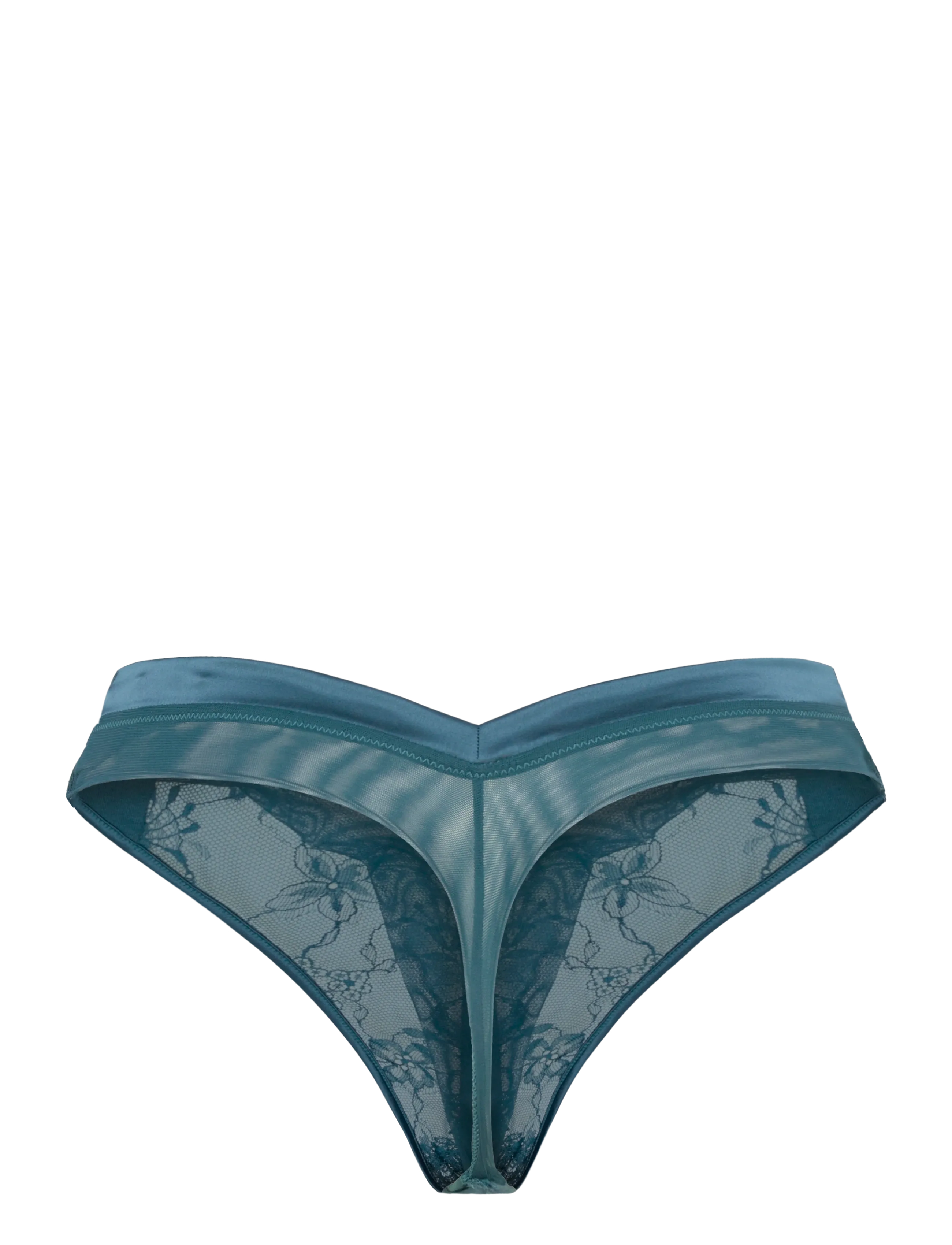 Hunkemöller - JULIA HL STRING - laagste prijzen - deep teal - 1