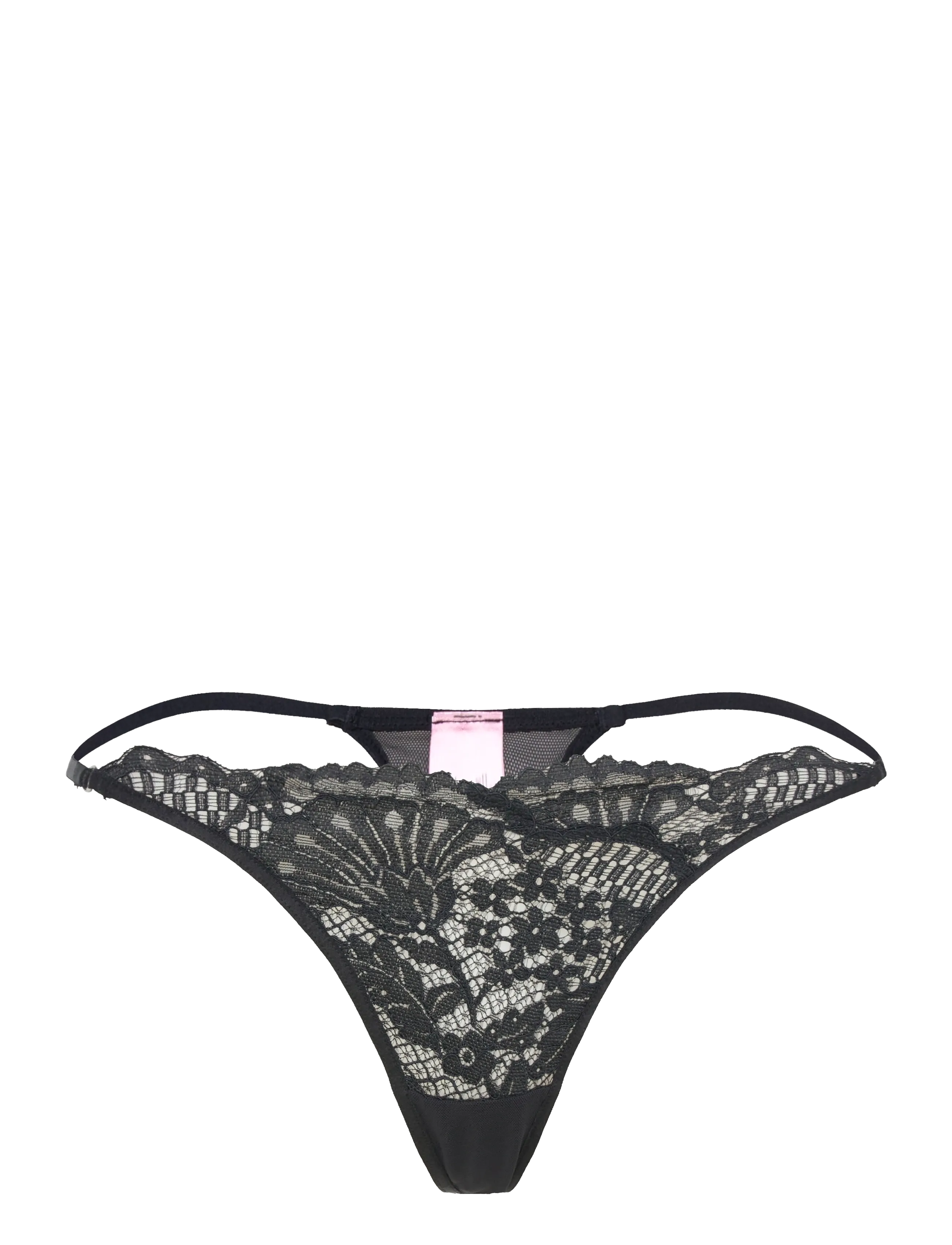 Hunkemöller WHITNEY HL STRING TR - Slips - CAVIAR / black