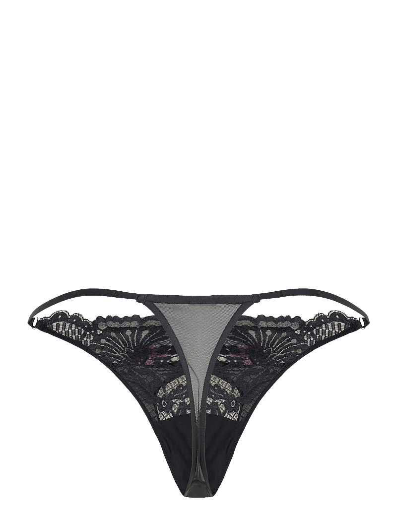 Hunkemöller - WHITNEY HL STRING TR - string - caviar - 1