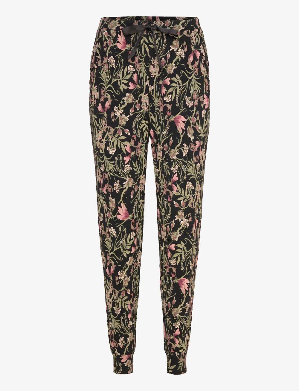 Hunkemöller - Jersey Pyjama Pants - pyjamahose - caviar - 1