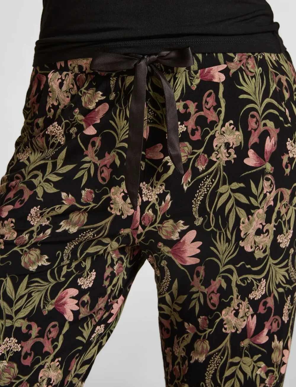 Hunkemöller - Jersey Pyjama Pants - pyjamahose - caviar - 3