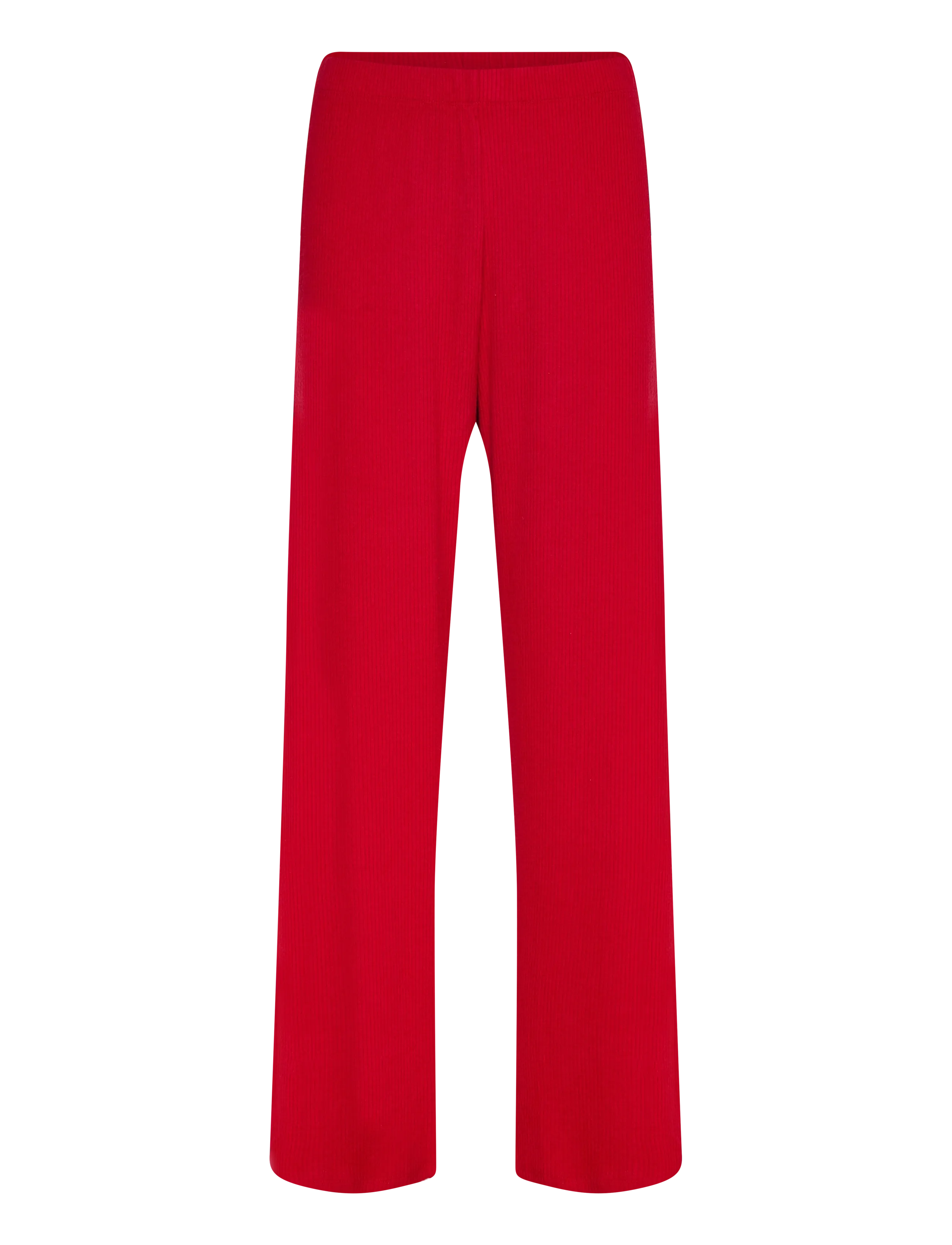 HUNKEMÖLLER Brushed Jersey Hosen Rot - XS - Damen