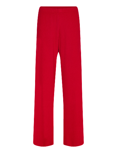 Hunkemöller Brushed Jersey Trousers - Pyjama Pants - SAVVY RED / red
