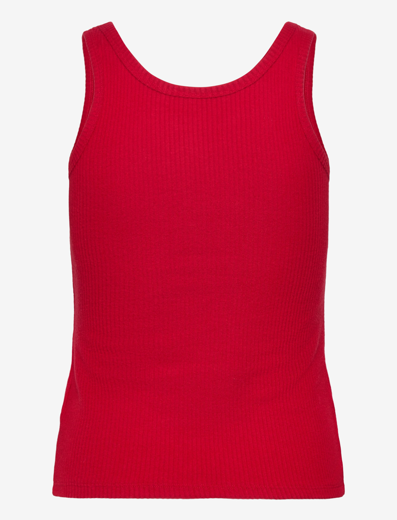 Hunkemöller - Singlet Brushed Jersey Rib - jõulupidžaamad - savvy red - 2