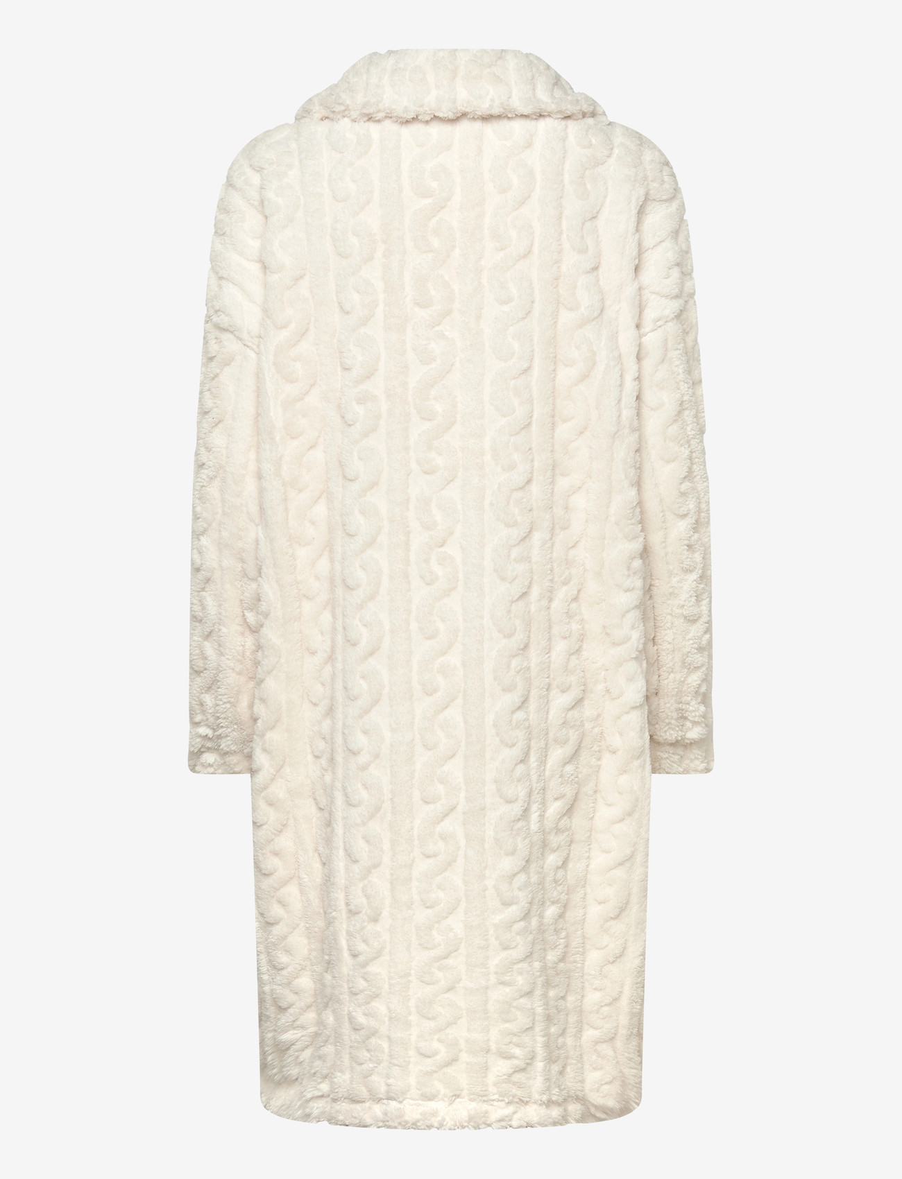 Hunkemöller - Poncho Cable Fleece - gardenia - 2