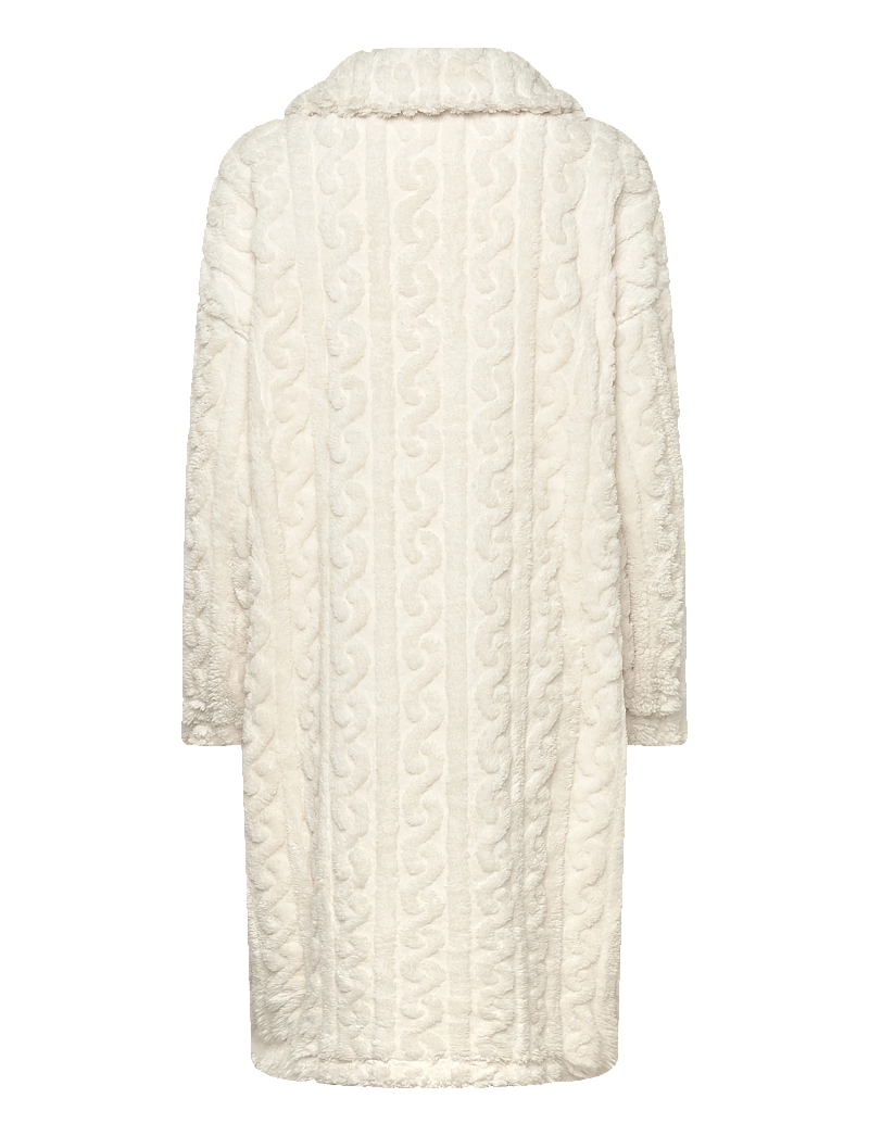 Hunkemöller - Poncho Cable Fleece - Öösärgid - gardenia - 2