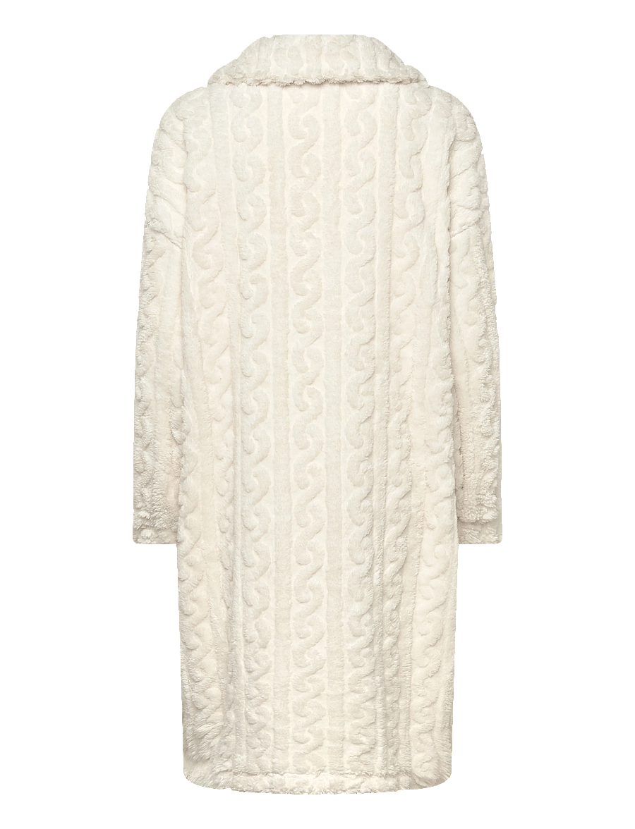 Hunkemöller - Poncho Cable Fleece - gardenia - 2