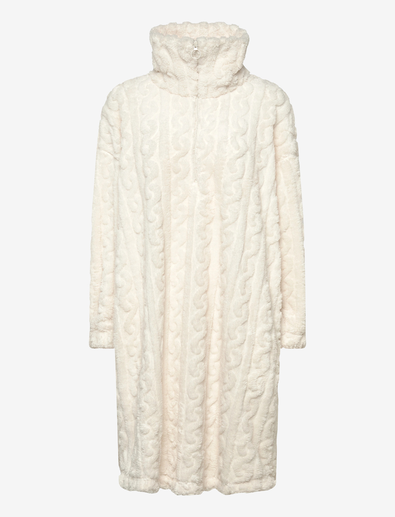 Hunkemöller - Poncho Cable Fleece - gardenia - 3