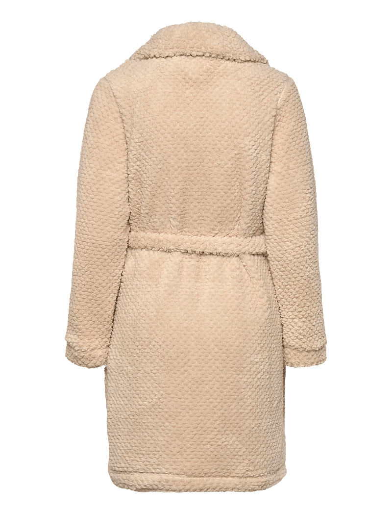 Hunkemöller - Robe Zip Up Fleece - bademäntel - whitecap gray - 2