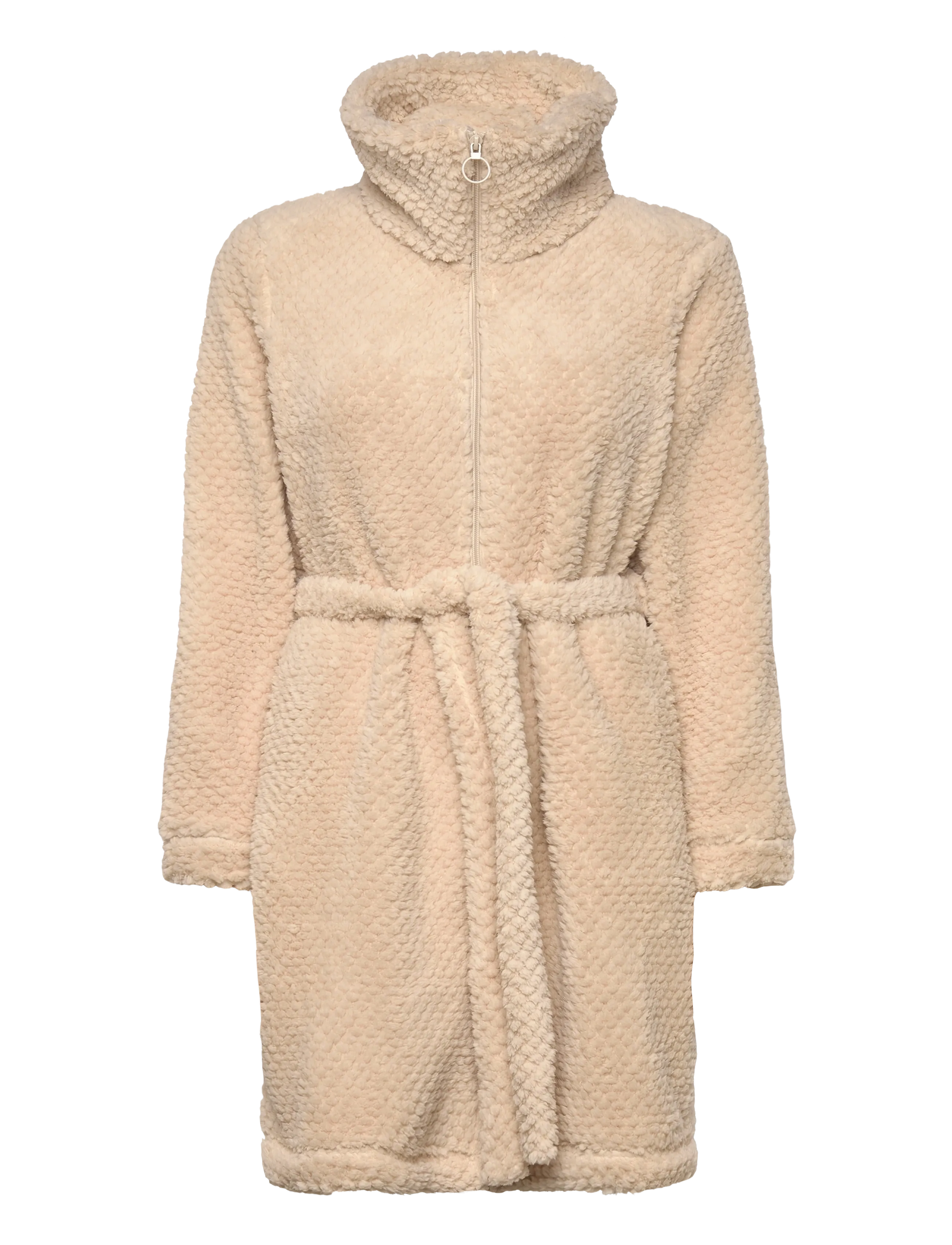 Hunkemöller - Robe Zip Up Fleece - sloppar - whitecap gray - 3