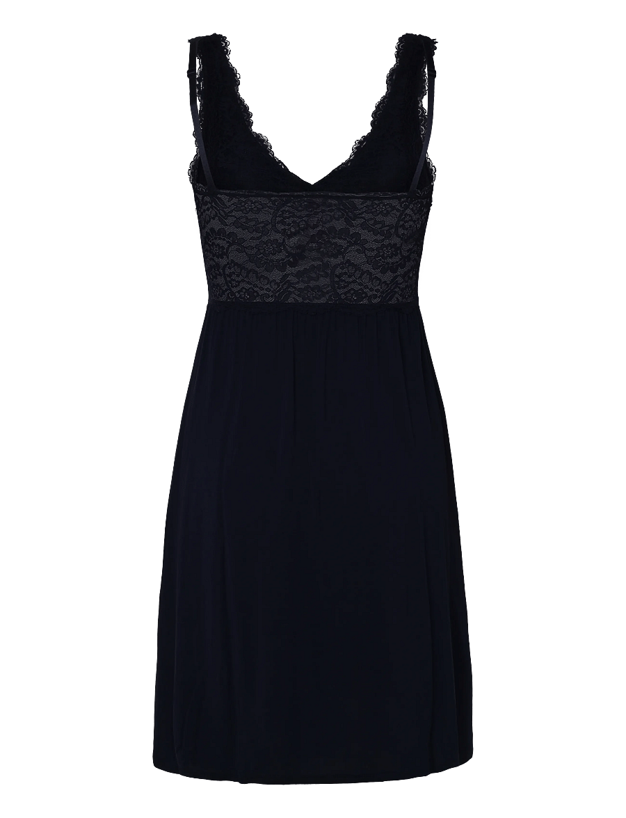 Hunkemöller - Sd Jersey Lace Nova - Öösärgid - maritime blue - 1